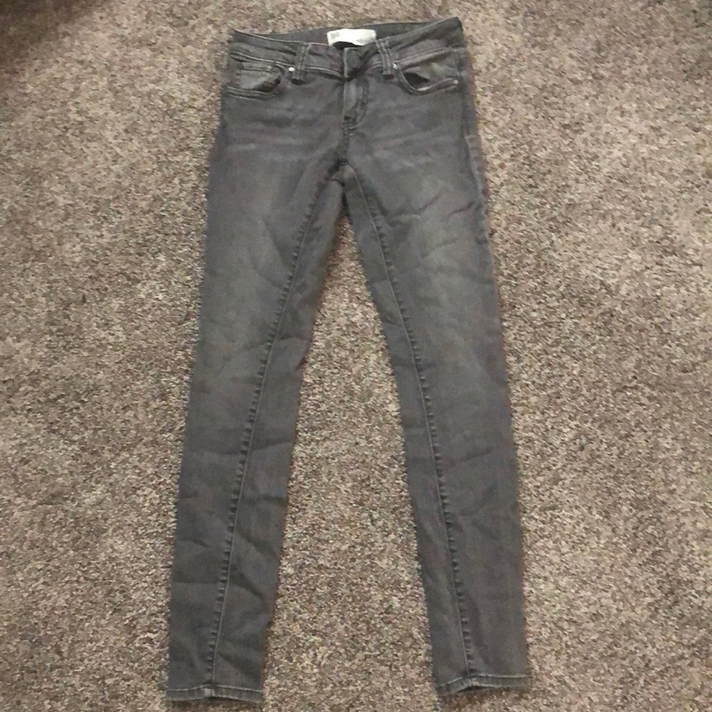light washed grey jeans